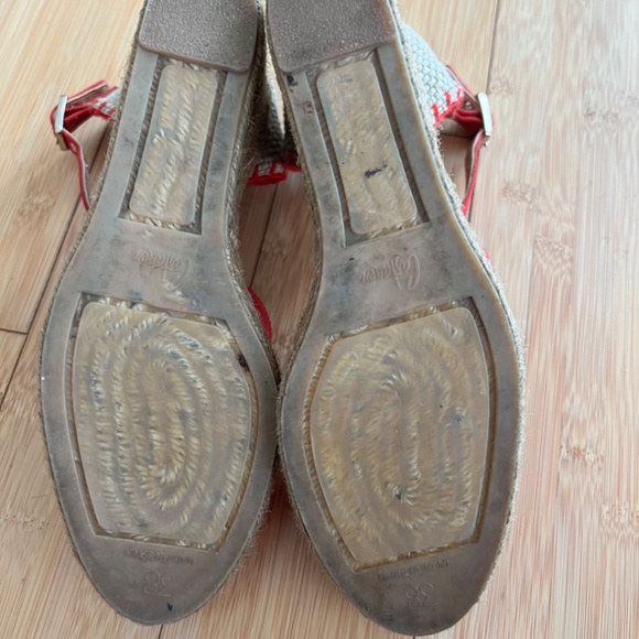Red Casteñer Chiarita Espradilles Size 8 - Almost New - Picture 6 of 8